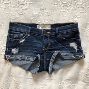 Hollister jean shorts